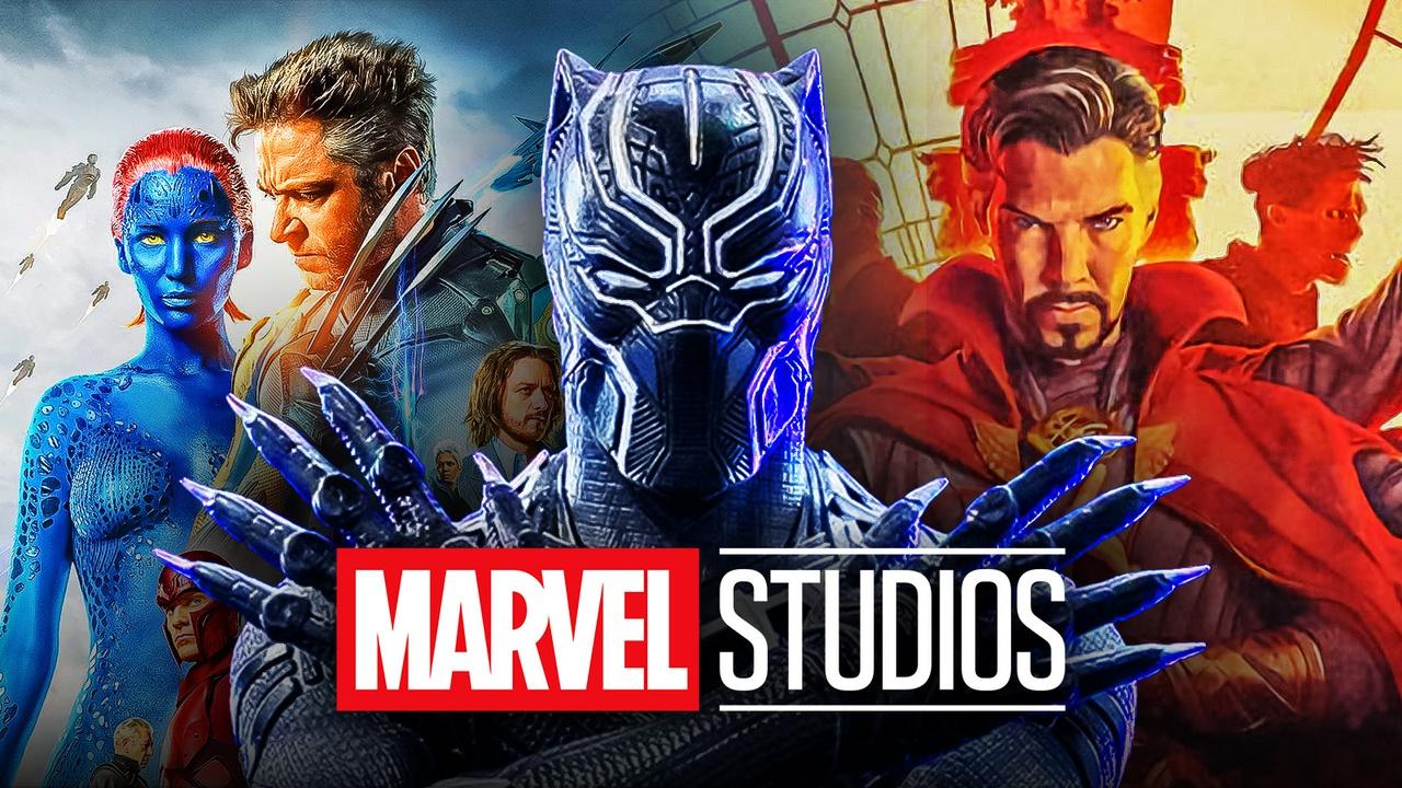 Marvel Studios logo, Mystique, Wolverine, Black Panther, Doctor Strange