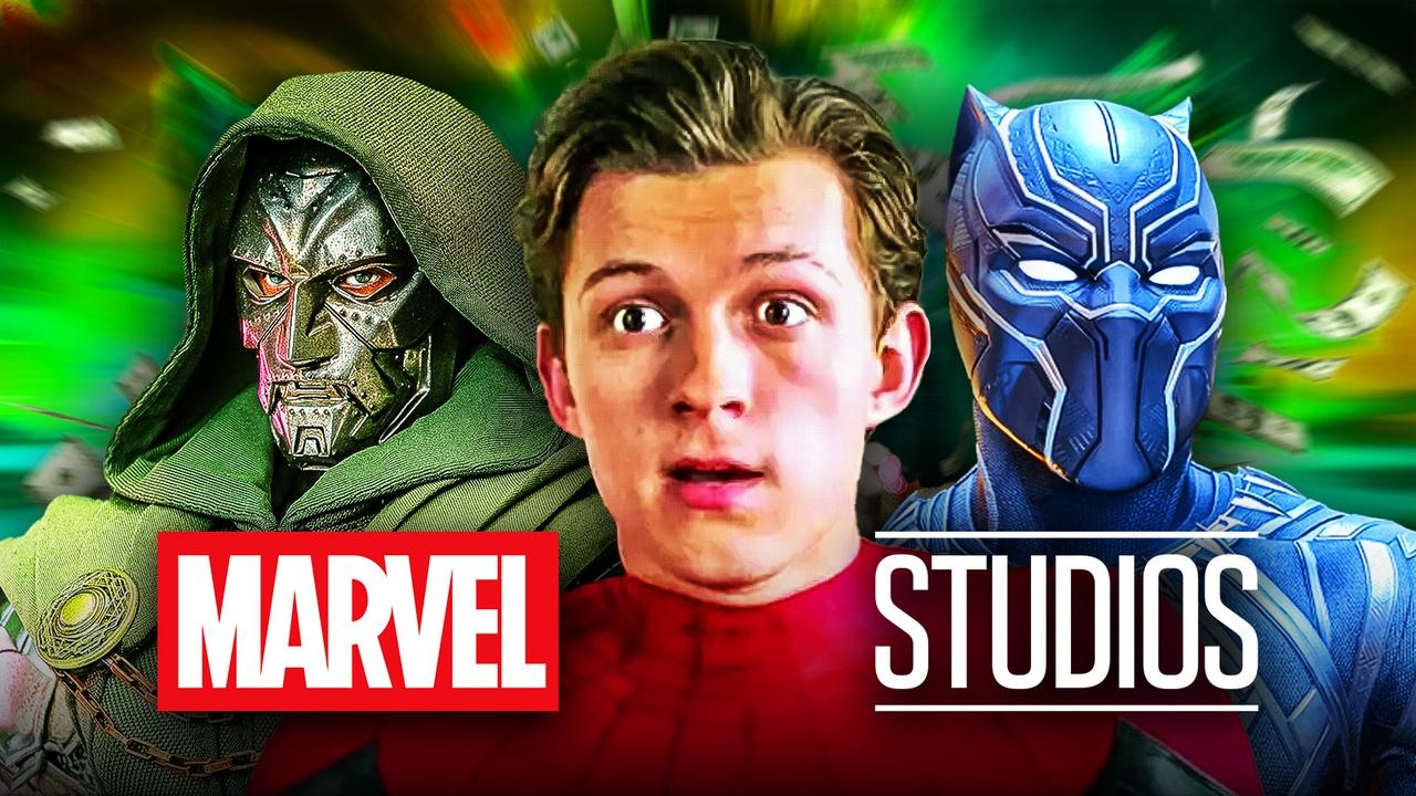 Doctor Doom, Spider-Man, Black Panther, Marvel Studios Logo