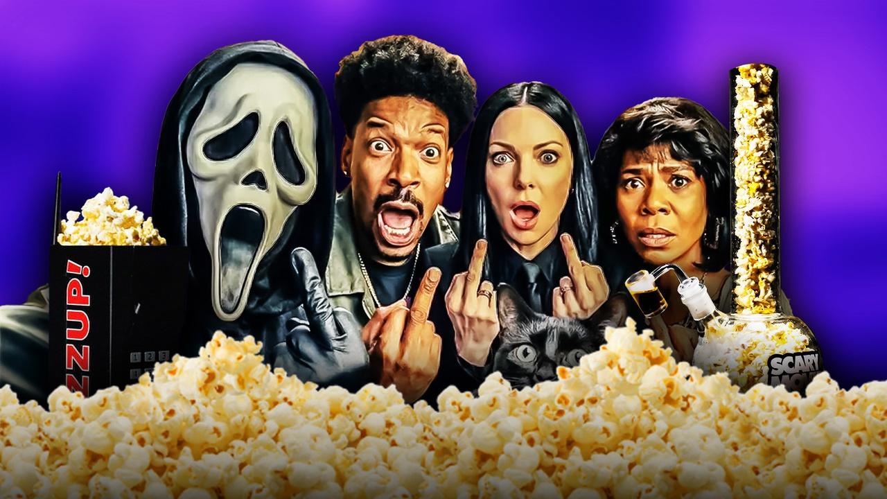 Every 'Scary Movie 6' Popcorn Bucket From AMC & More (Bong, Scream & Other Merch Items)