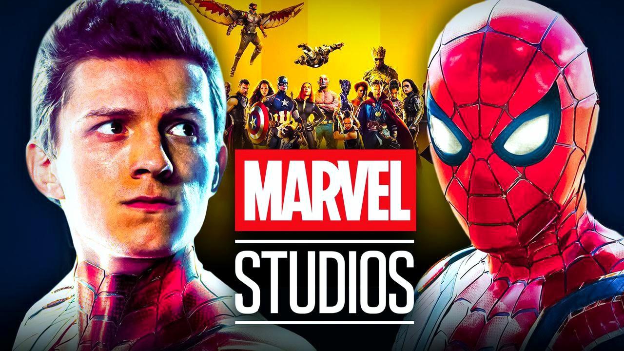Spider-Man, MCU Heroes in background