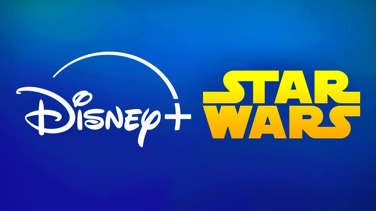 Disney Plus and Star Wars logos