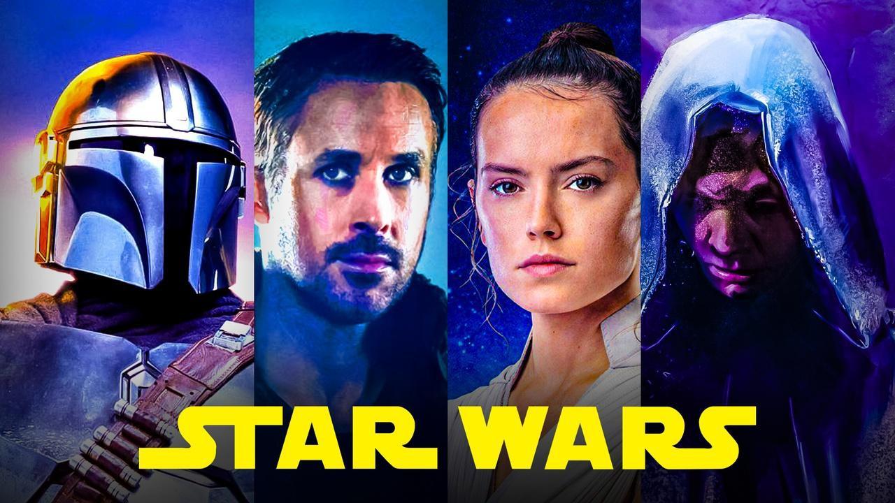 Star Wars Mandalorian, Starfighter, Rey, Sith, Star Wars logo
