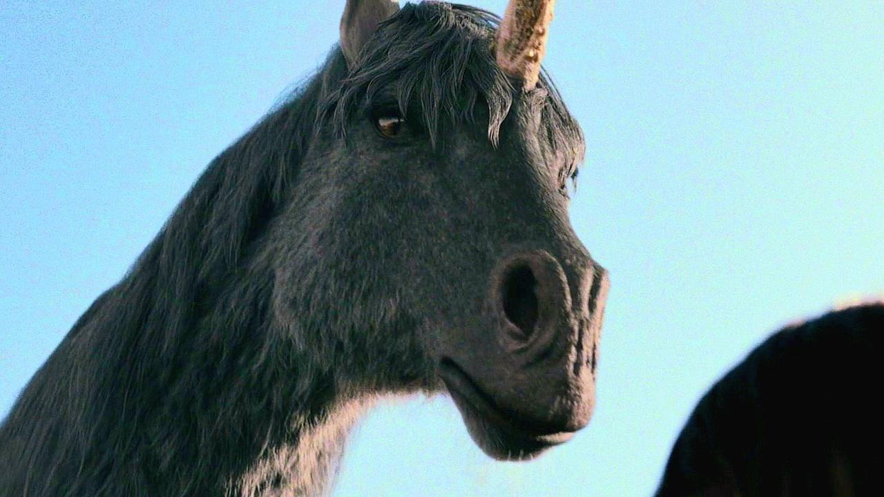Unicorn in Death of a Unicorn movie