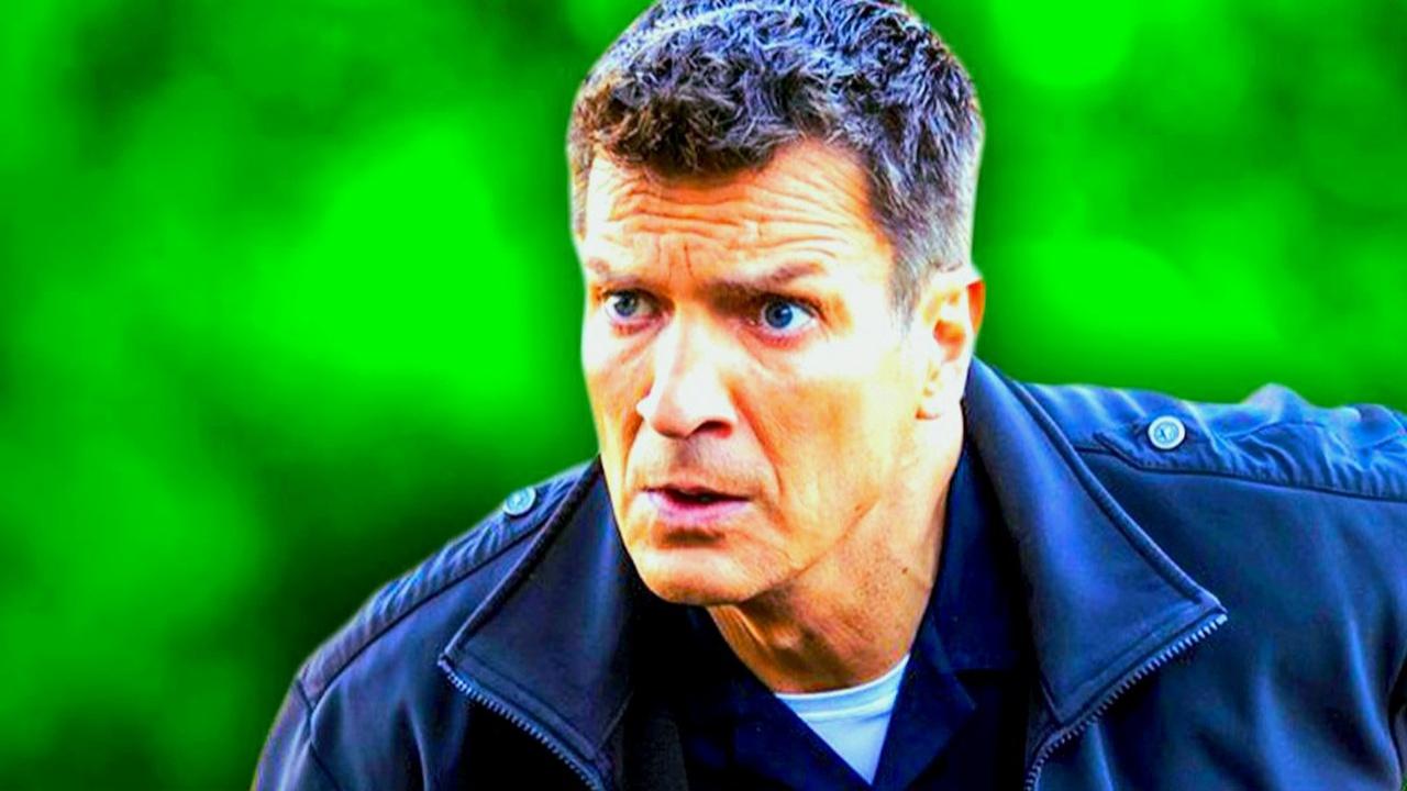 Nathan Fillion as John Nolan in The Rookie.