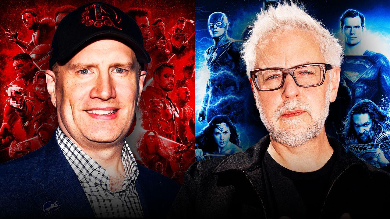 Kevin Feige and James Gunn, Marvel and DC