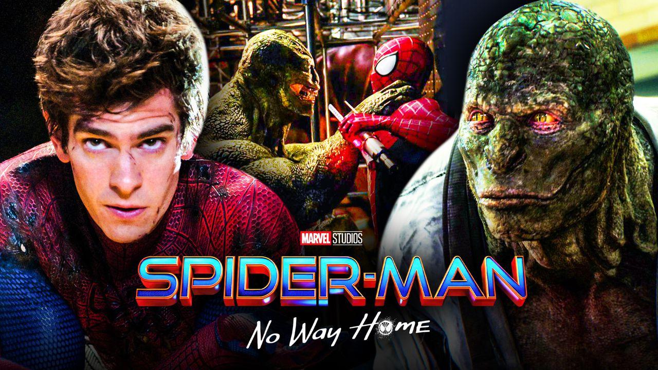 Andrew Garfield’s Peter Parker, Rhys Ifans’ Lizard