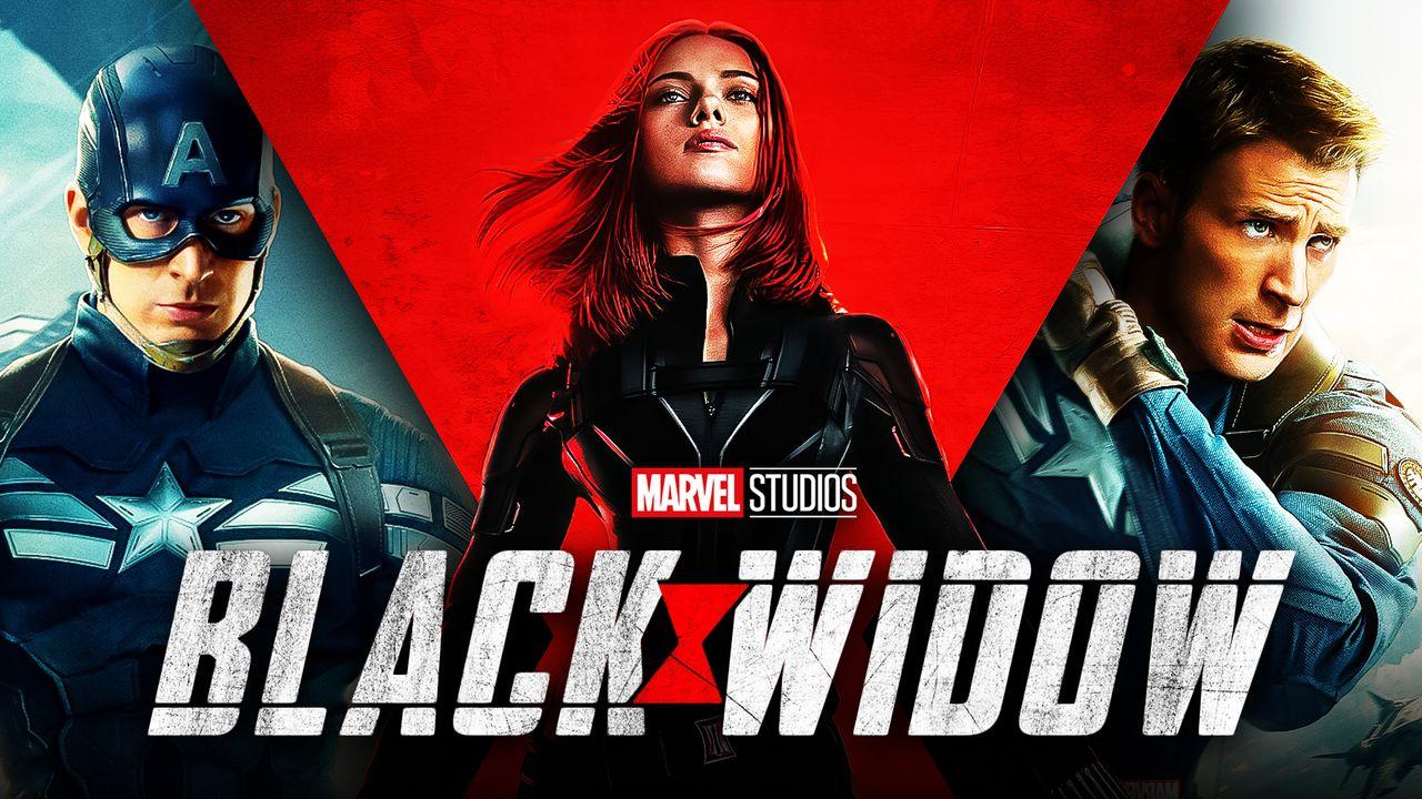 Captain America Winter Soldier Black Widow Poster