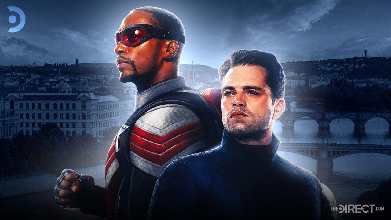 The Falcon and The Winter Soldier standing together