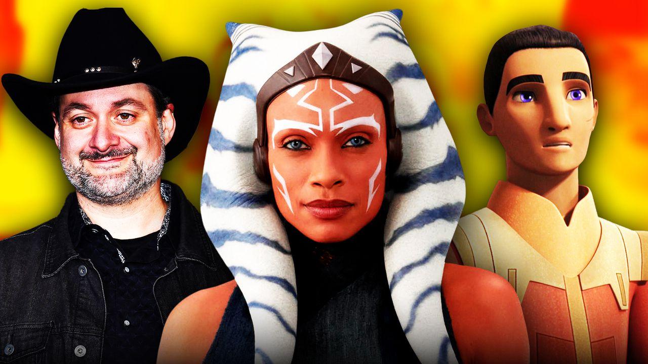 Dave Filoni, Rosario Dawson as Ahsoka Tano, Ezra Bridger