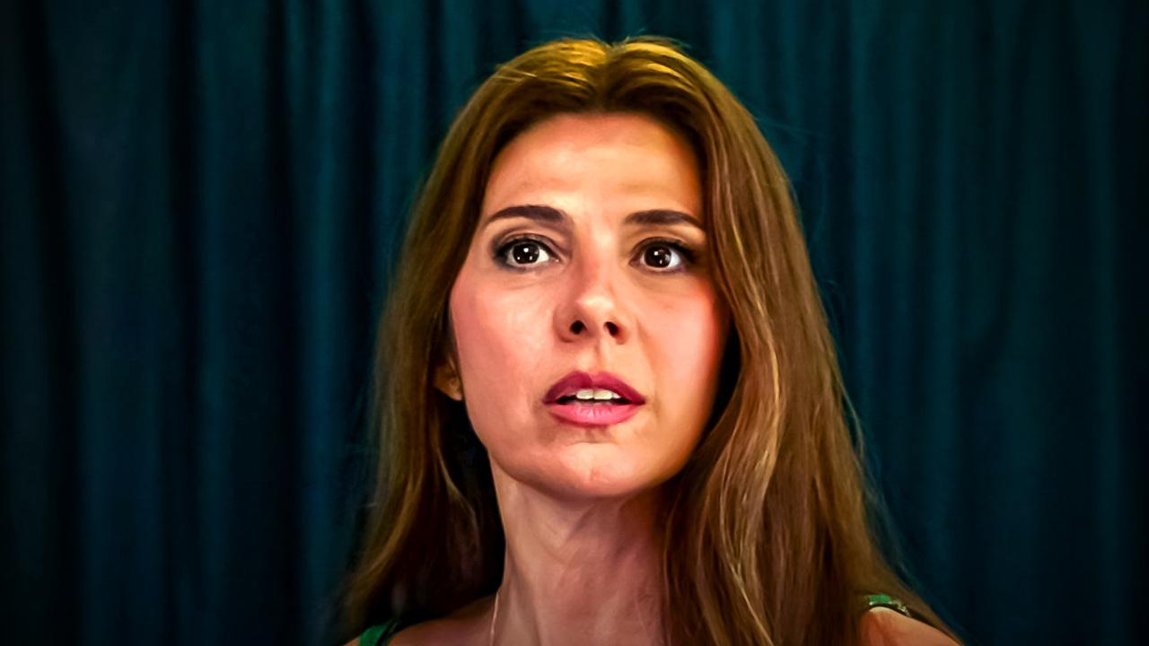 Aunt May, played by Marisa Tomei, in the MCU