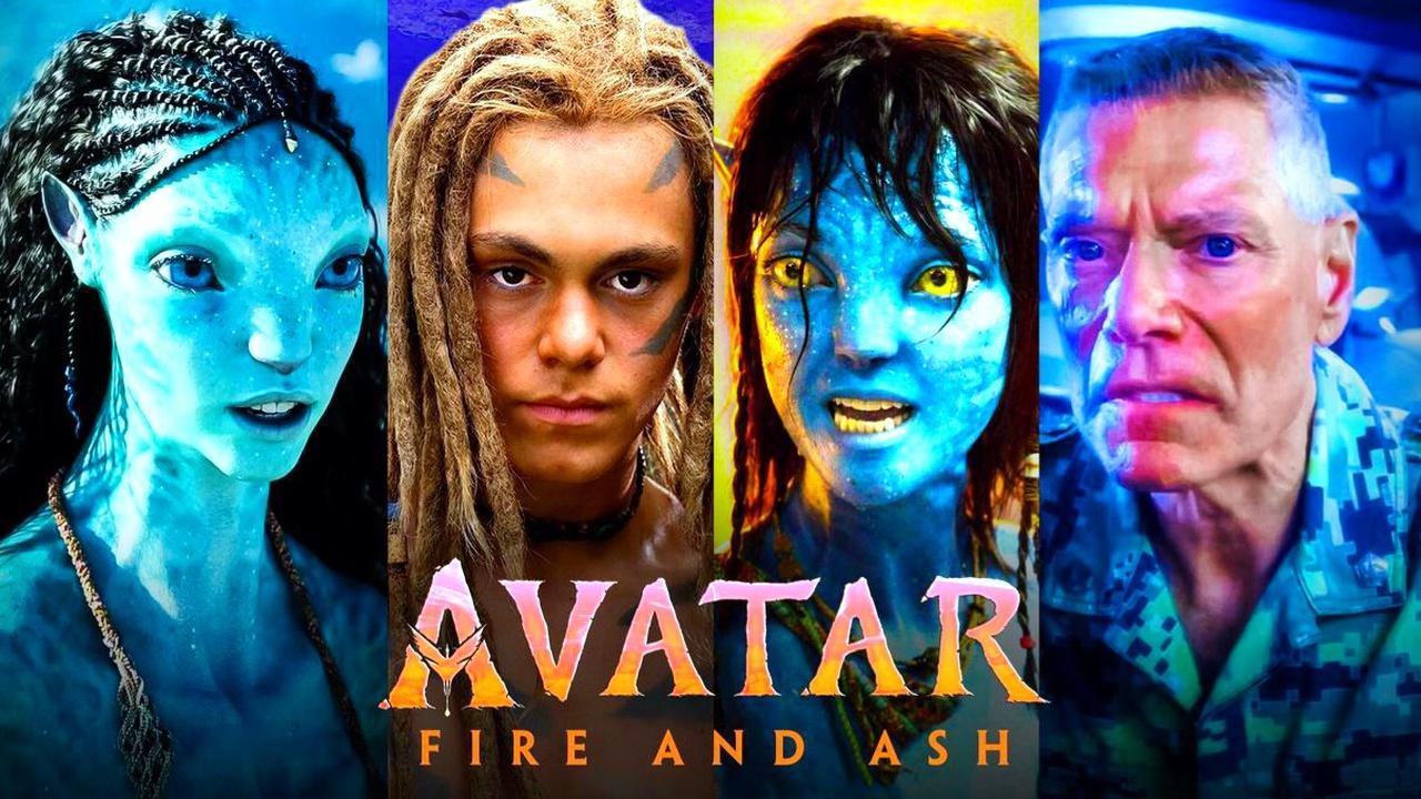 Avatar 3 main characters wallpaper