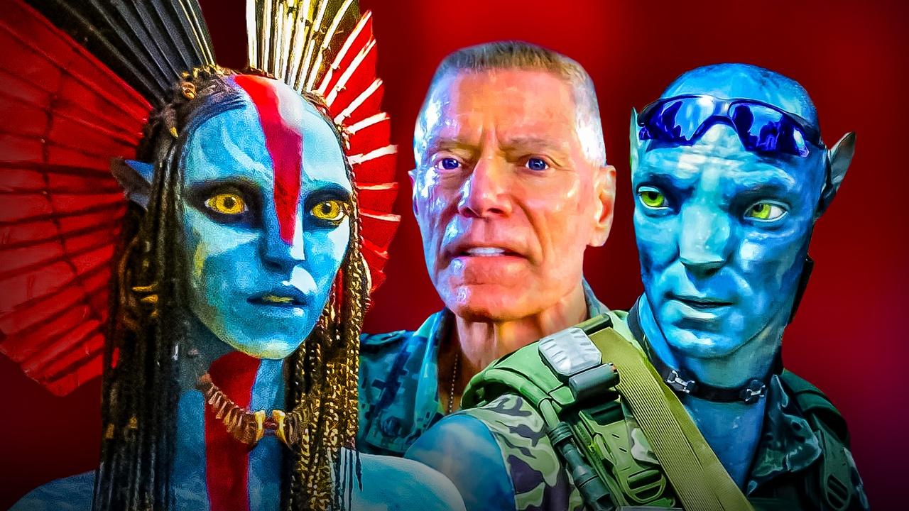 Avatar 3 villains Fire Na'vi, Miles Quaritch, Lyle Wainfleet