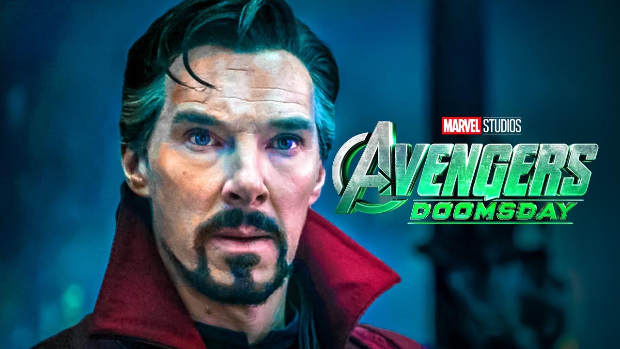 Avengers Doomsday logo, Benedict Cumberbatch as Doctor Strange