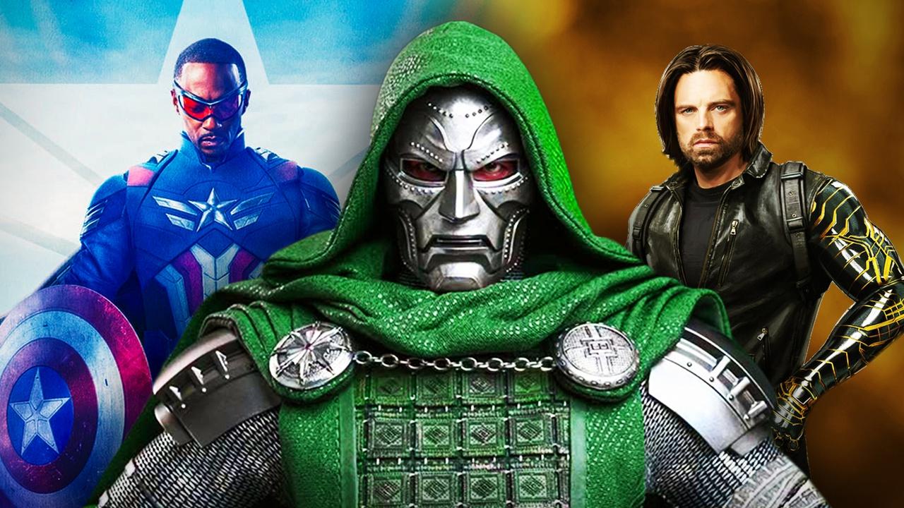 Doctor Doom, Captain America, Bucky Barnes