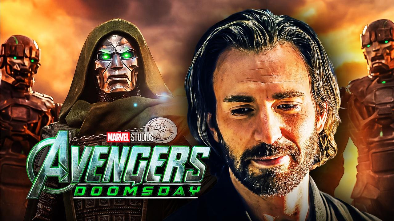 Steve Rogers, Doctor Doom and Sentinels.
