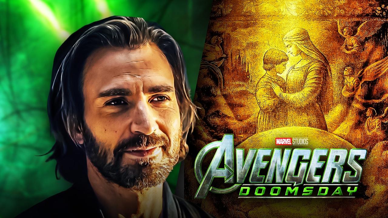 Steve Rogers, Avengers: Doomsday logo.