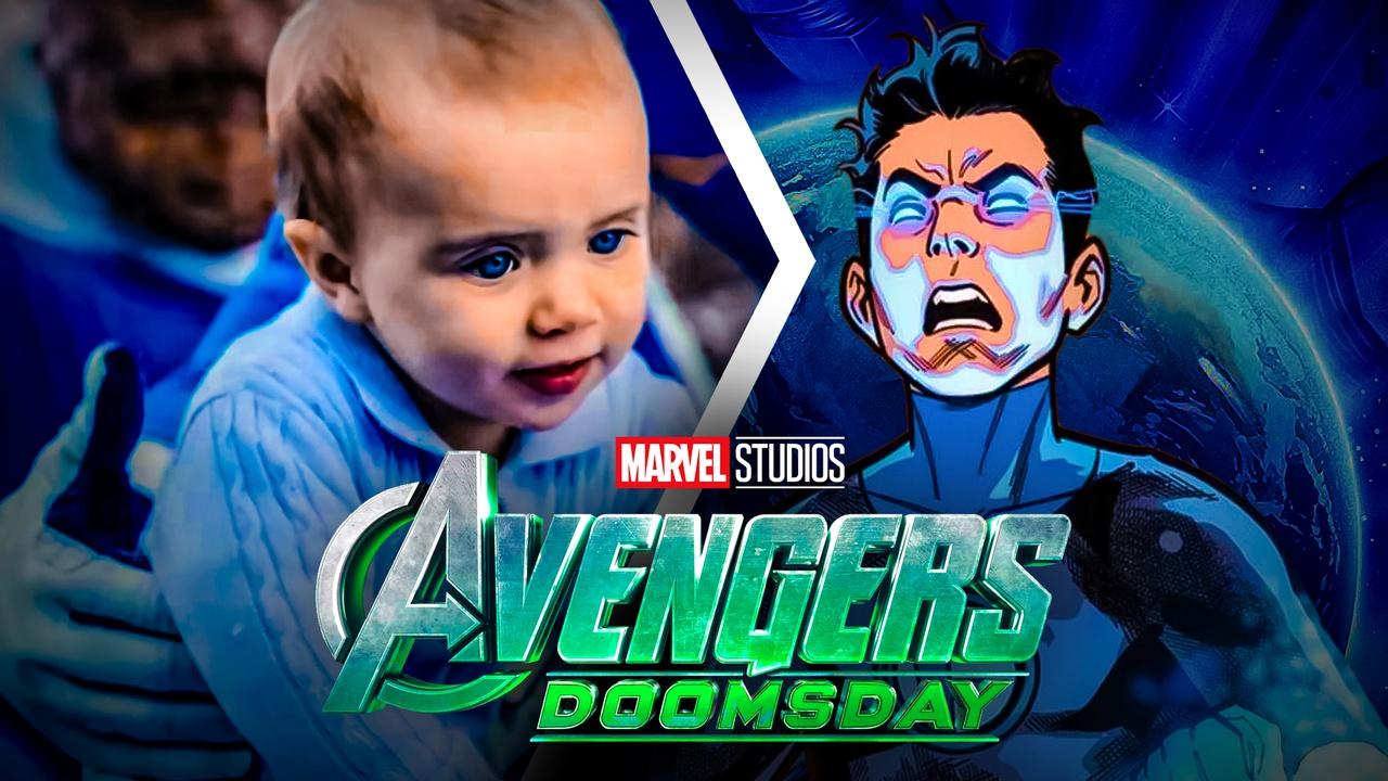 Avengers: Doomsday logo, Franklin Richards
