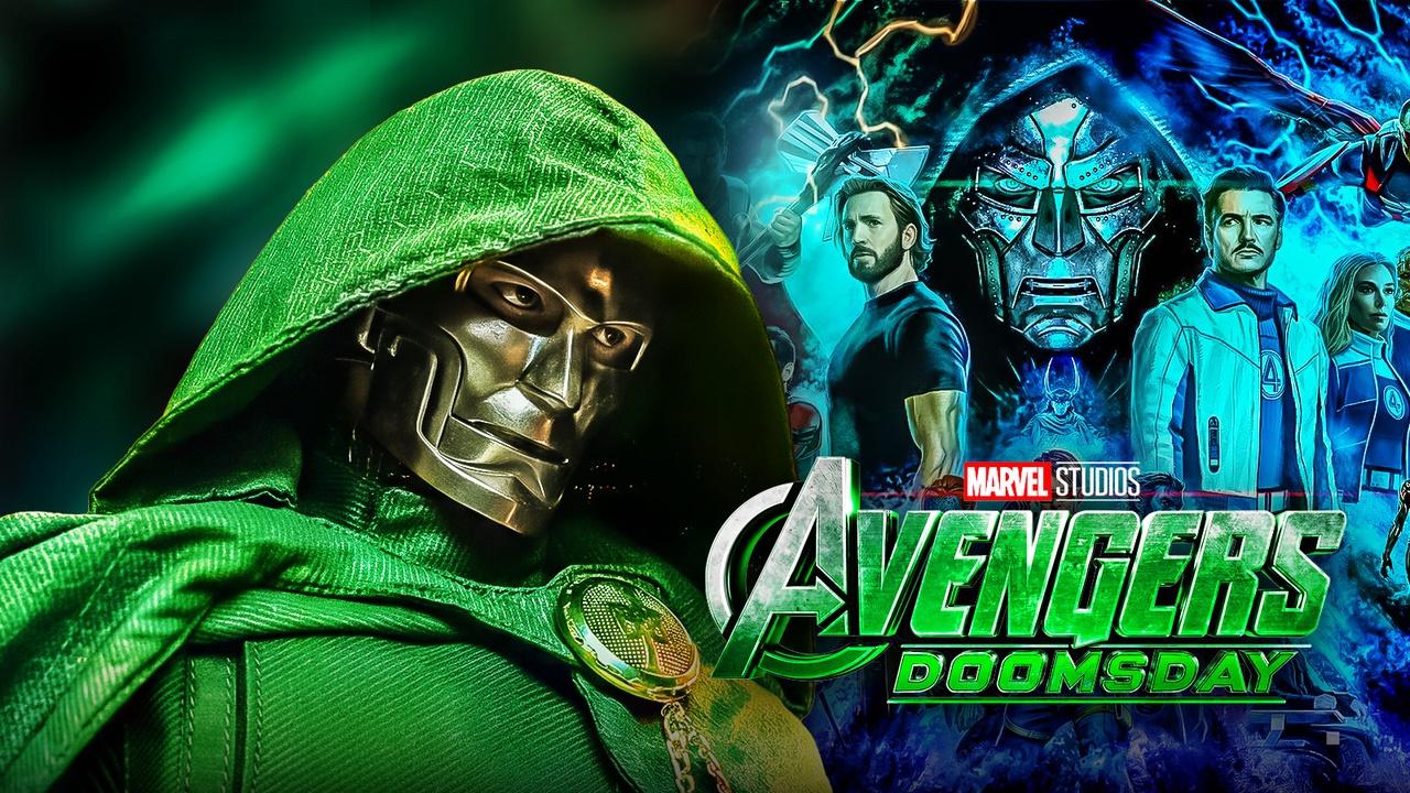 Doctor Doom, 'Avengers: Doomsday' title card and poster.