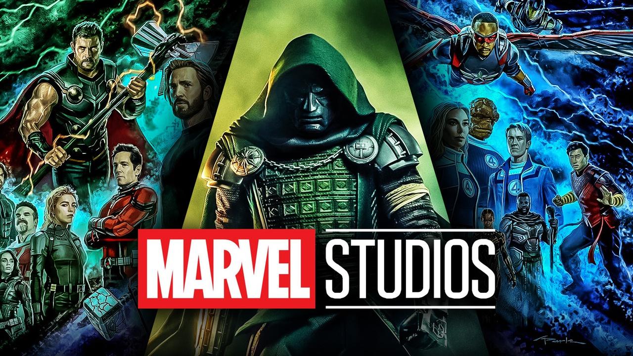 Doctor Doom, Marvel Studios logo.