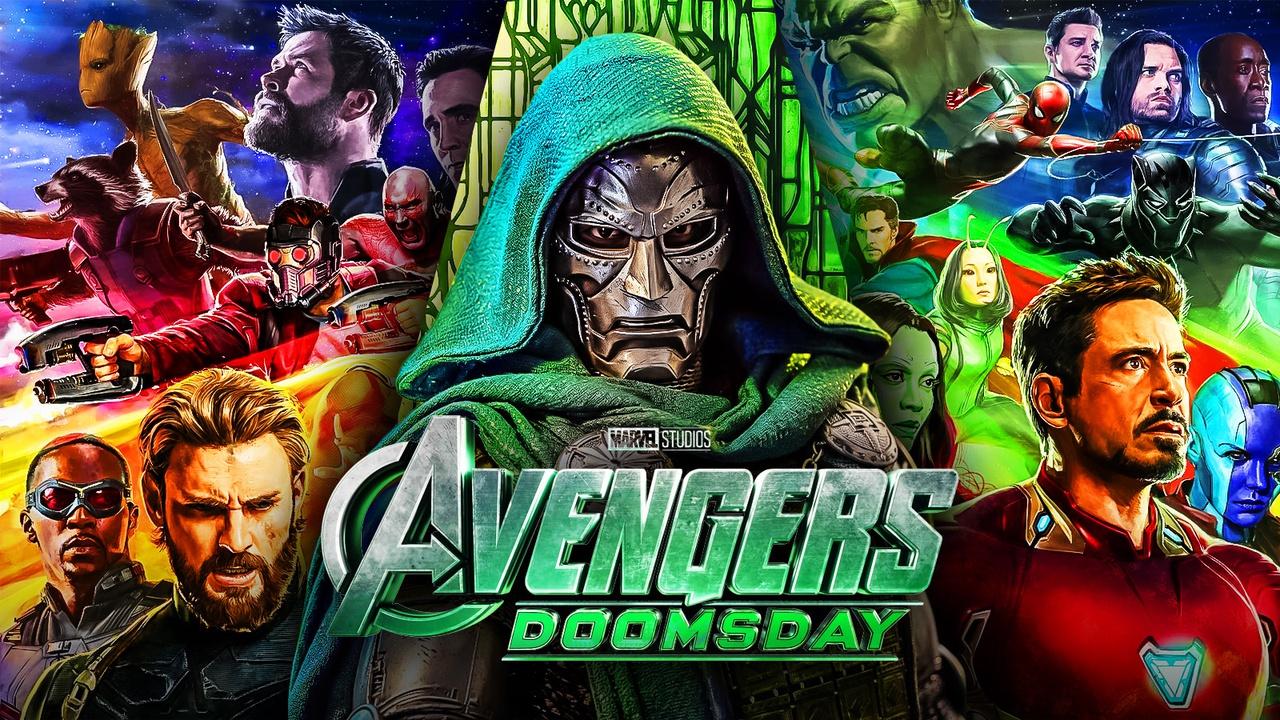 Doctor Doom, Avengers: Doomsday logo.