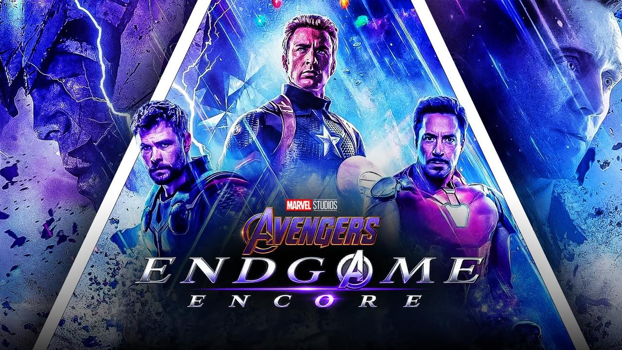 Avengers Endgame Encore poster.