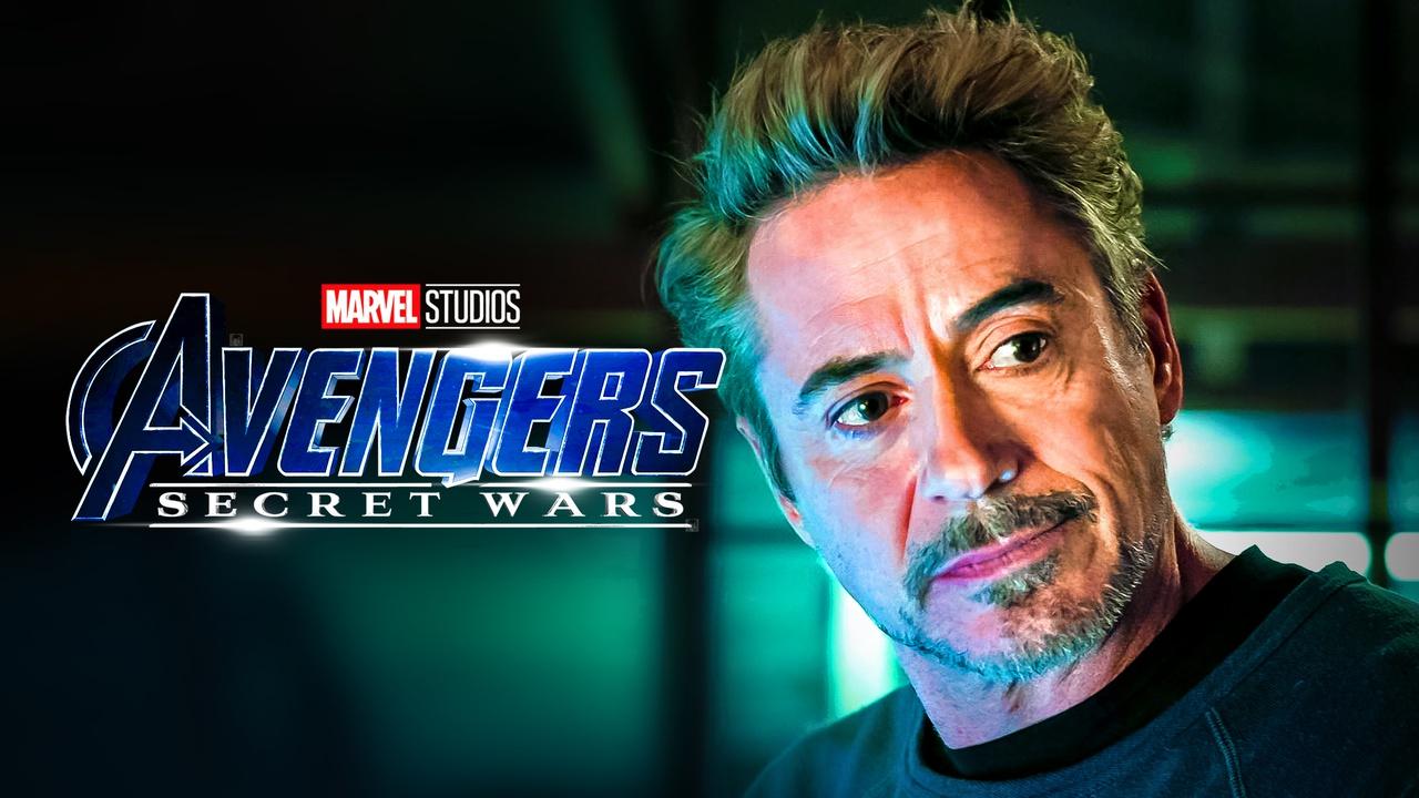 Avengers Secret Wars logo, Robert Downey Jr