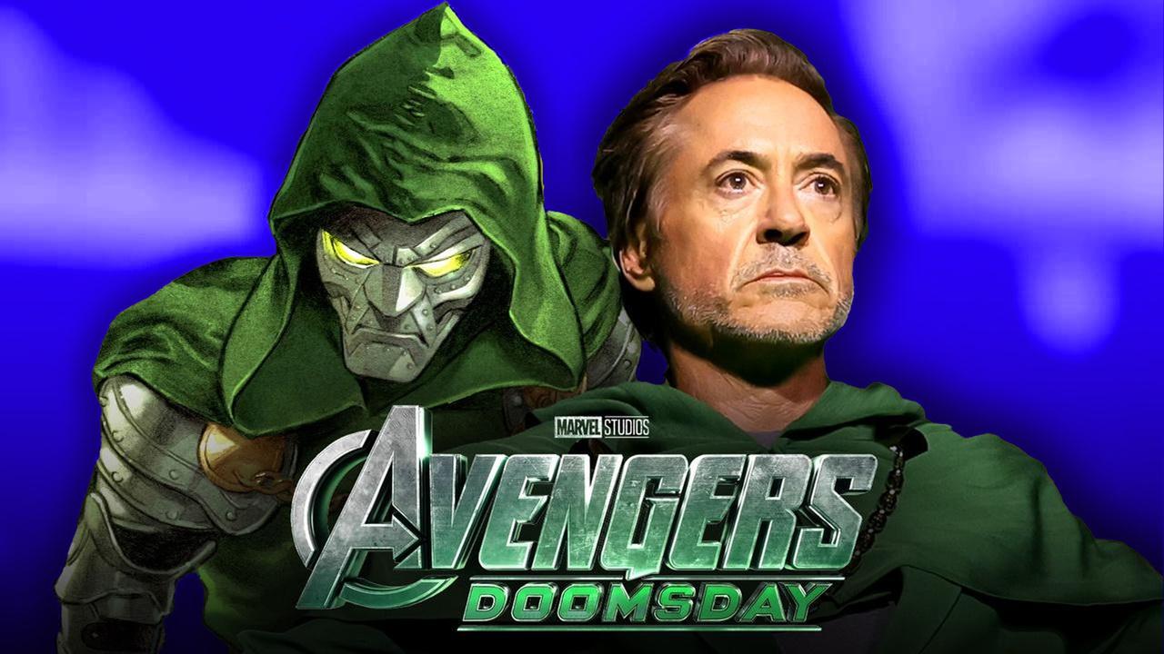 Robert Downey Jr. Doctor Doom, Doomsday Logo