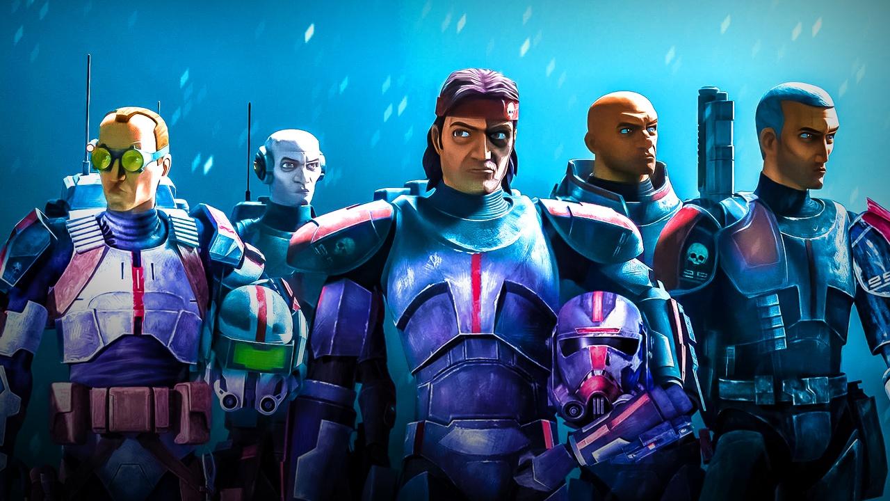 Bad Batch Star Wars group