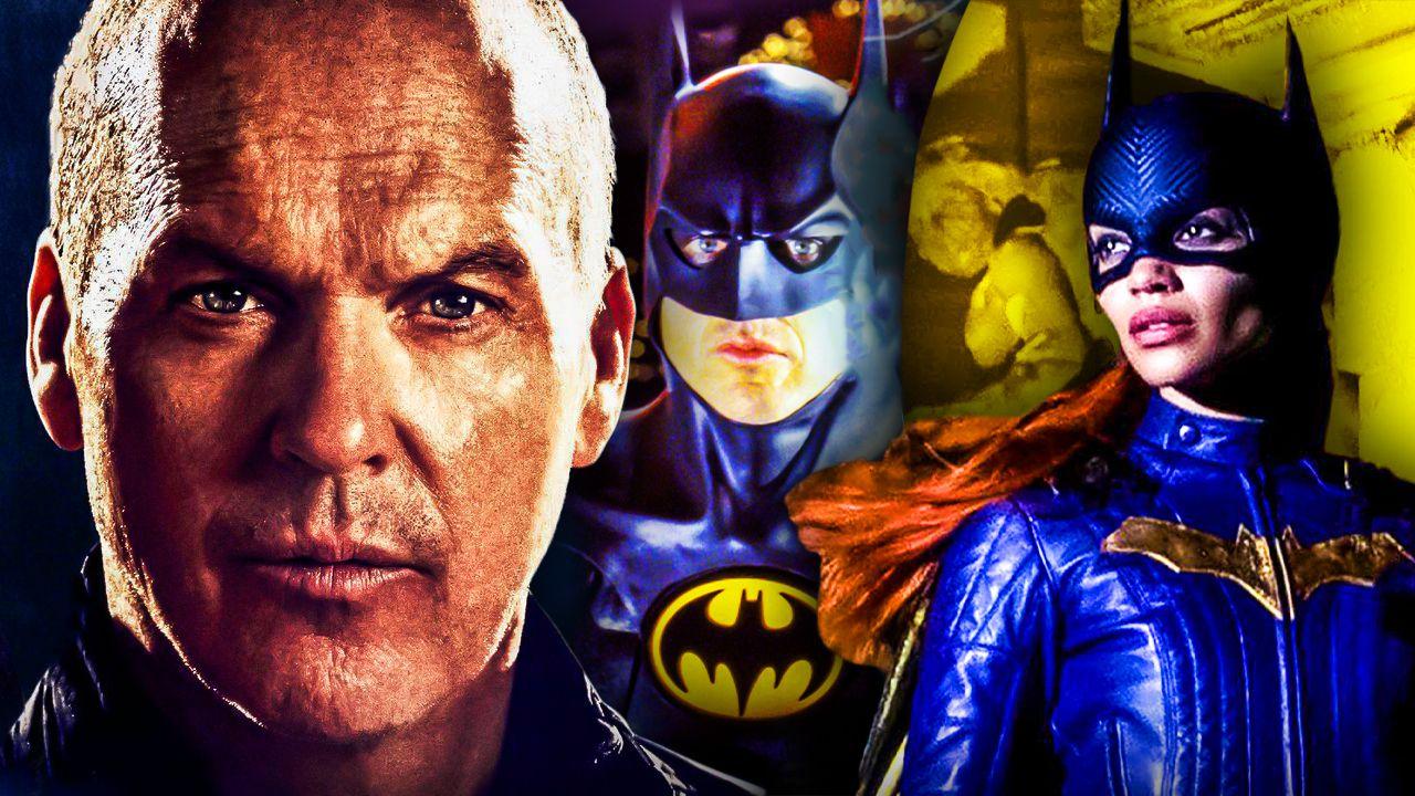 Michael Keaton's Batman Spotted on the Batgirl Movie Set (Photos)