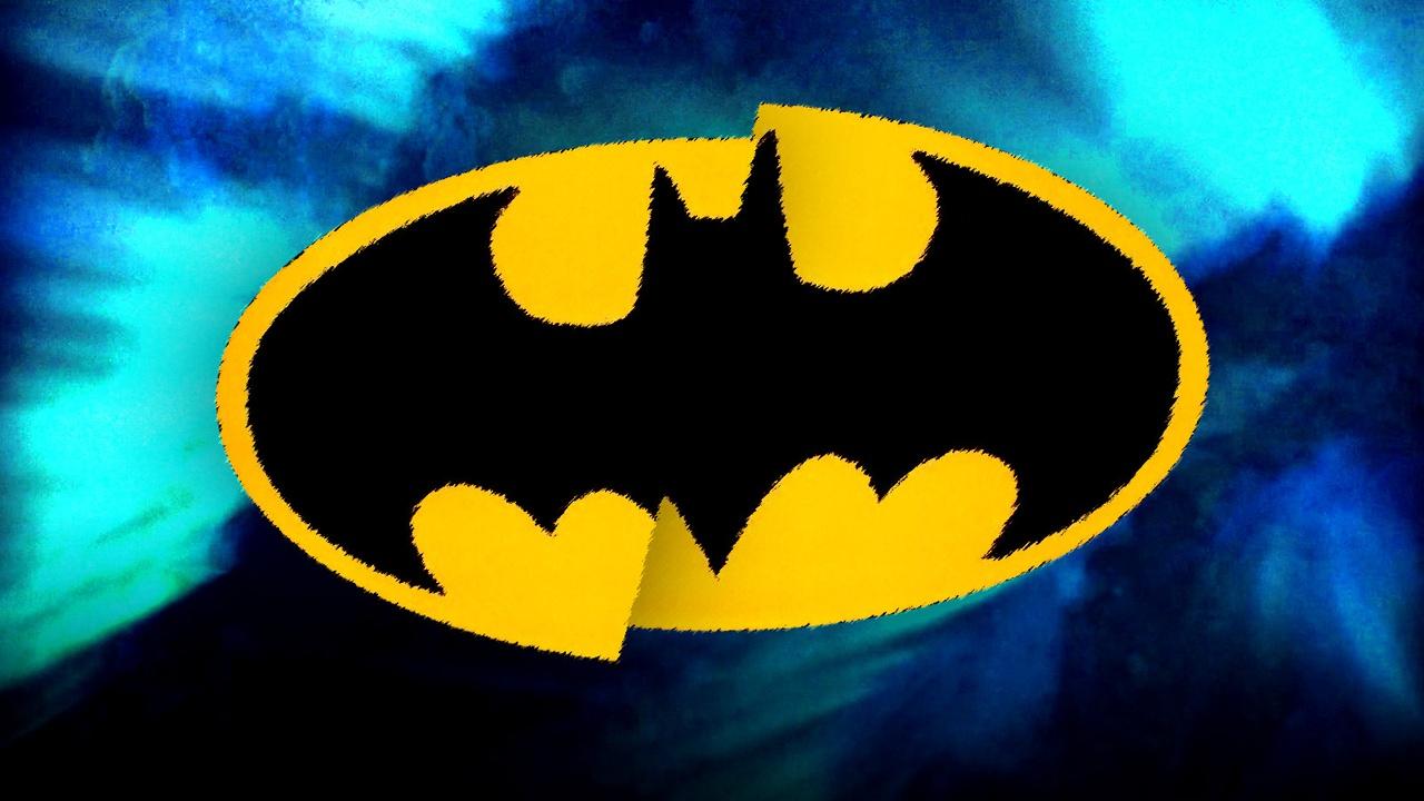 Batman logo.