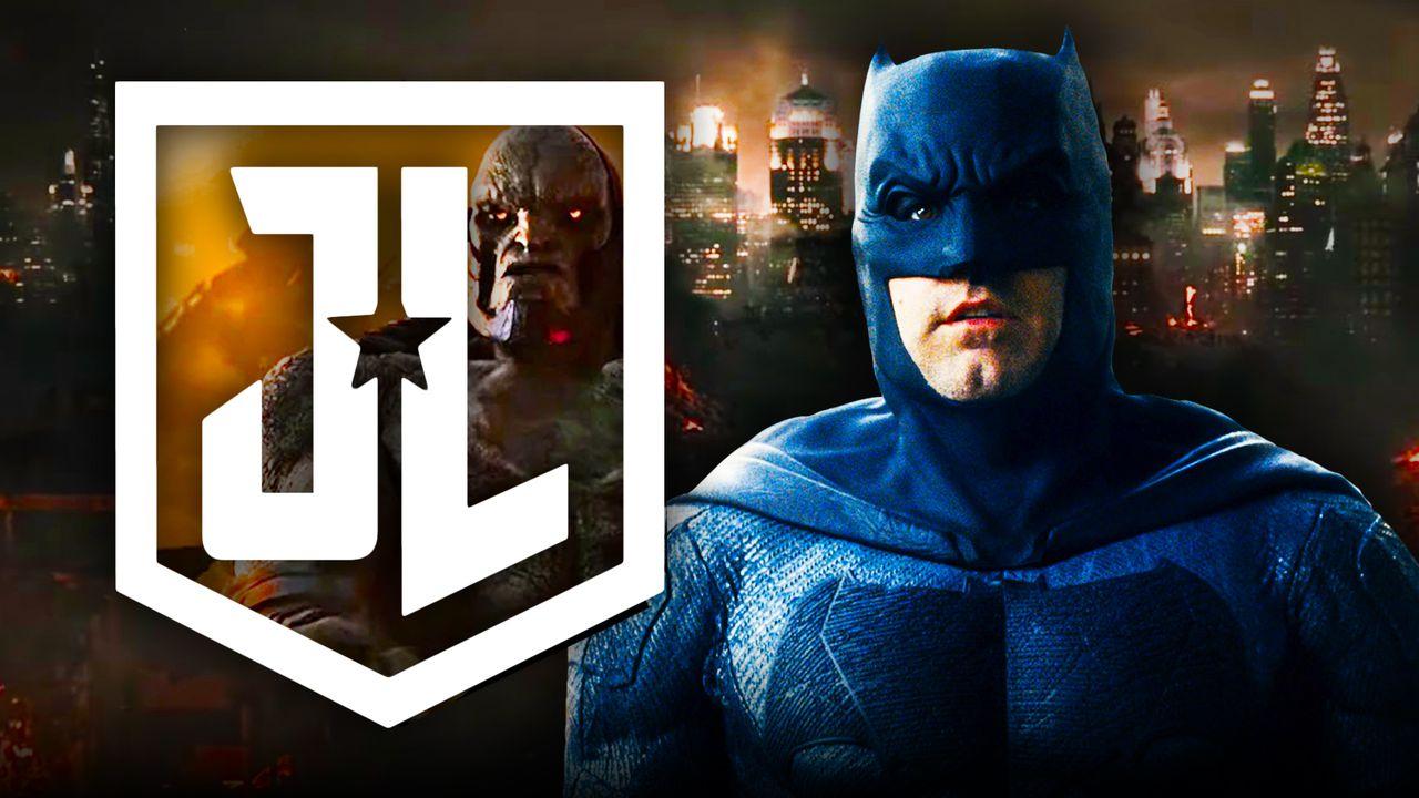 Batman, Darkseid, Justice League Snyder Cut Logo