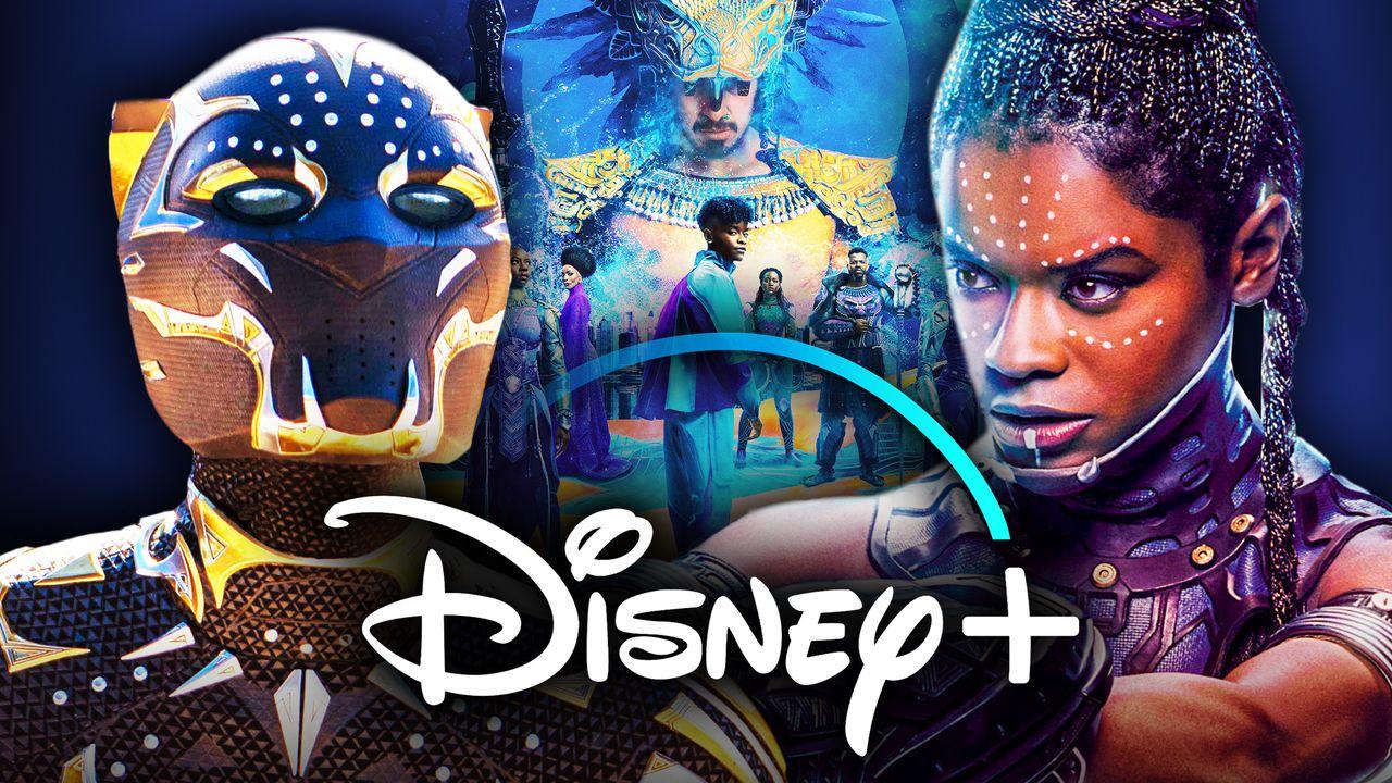 Black Panther, Shuri, Disney Plus logo