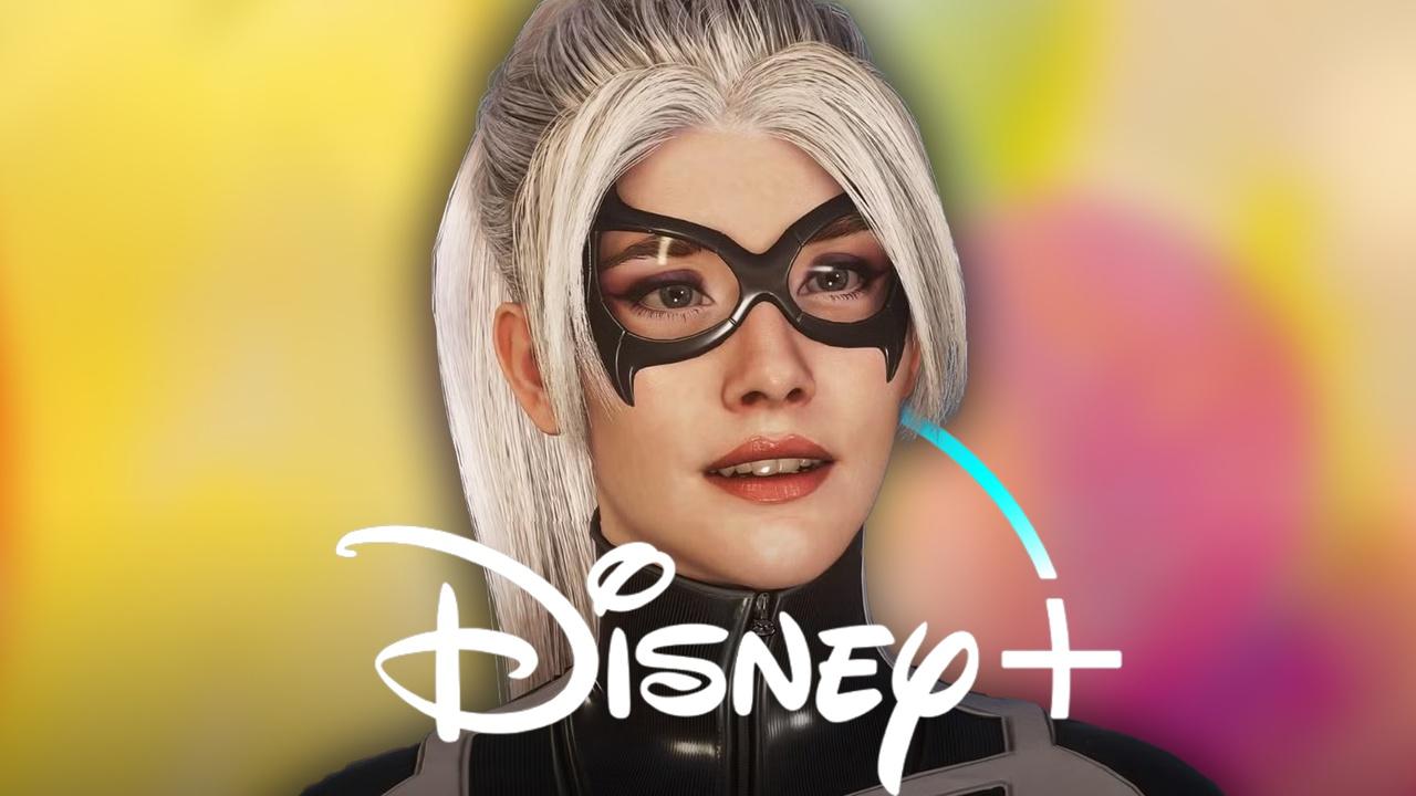 Black Cat from Spider-Man, Disney Plus Logo