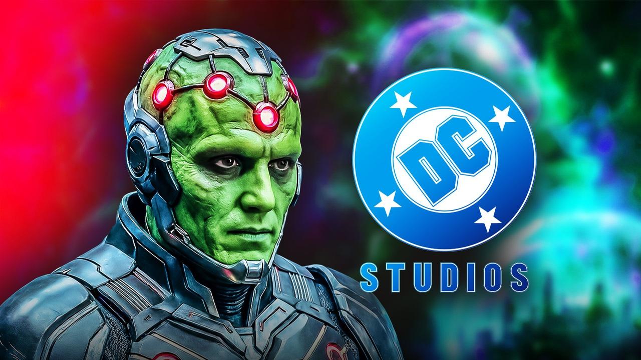 Brainiac, DC Studios logo.