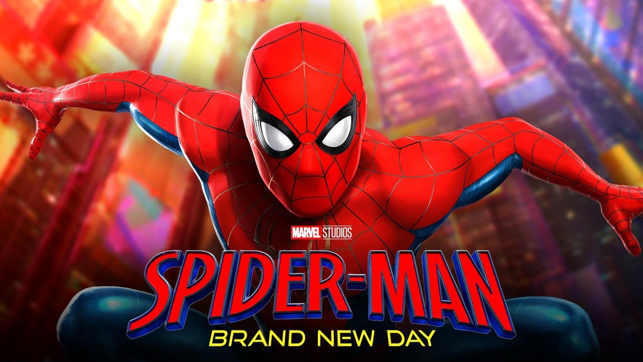 Spider-Man jumping, Spider-Man: Brand New Day logo