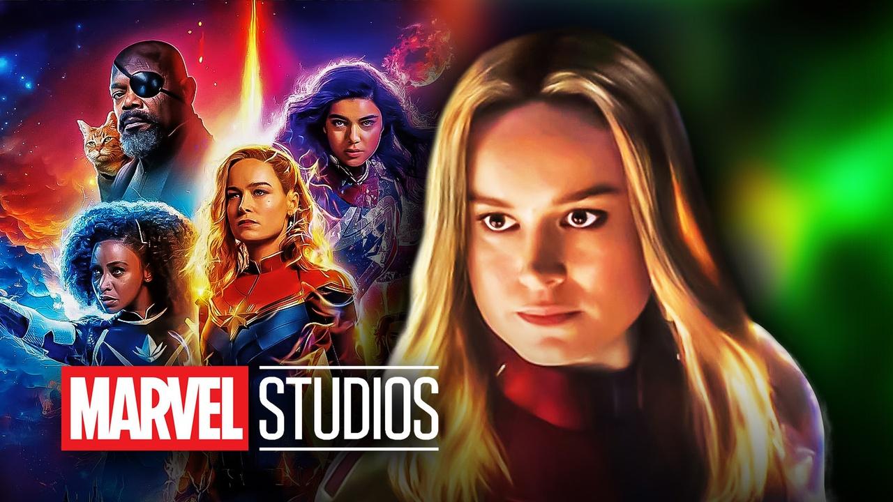 Brie Larson in The Marvels, The Marvels Poster