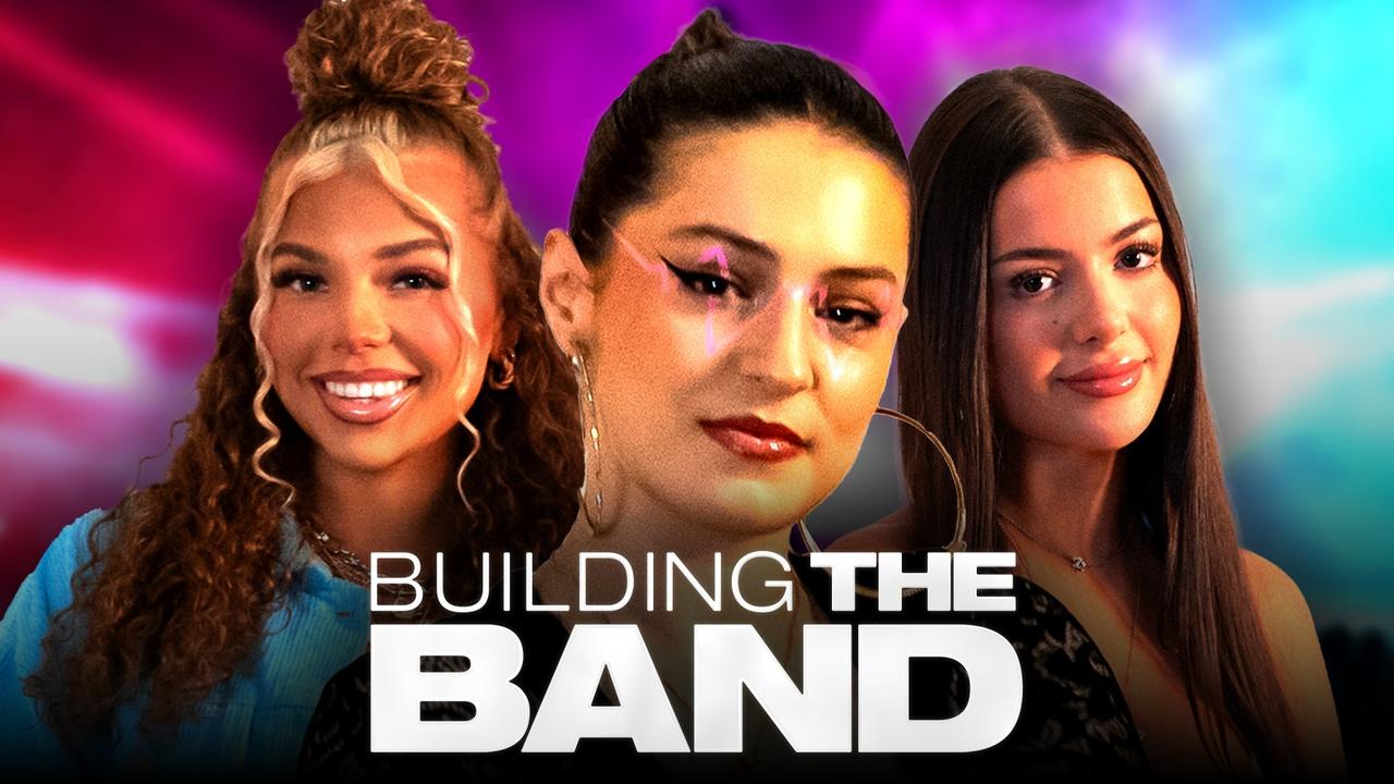 Aaliyah Rose, Brianna Mazzola, Noriella, Building the Band logo