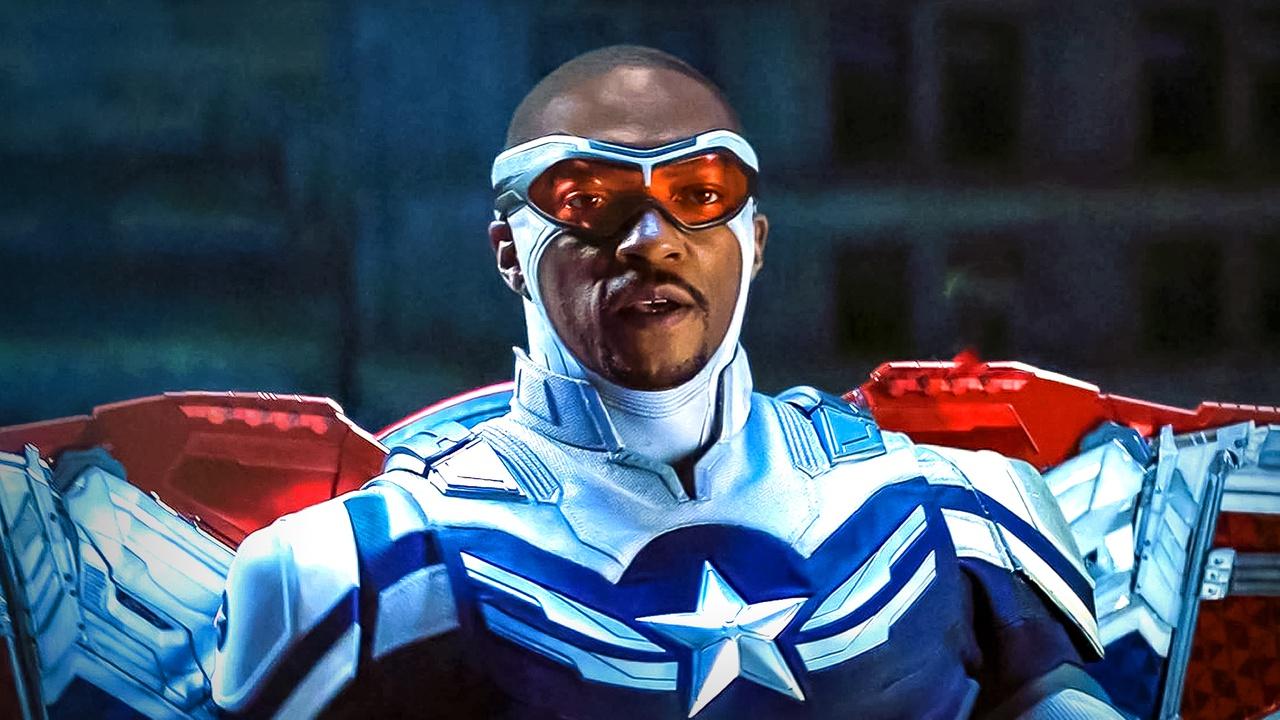 Captain America Sam Wilson in Falcon and Winter Soldier