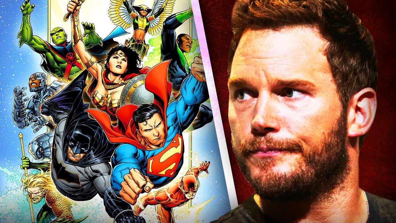 Chris Pratt, Justice League comics