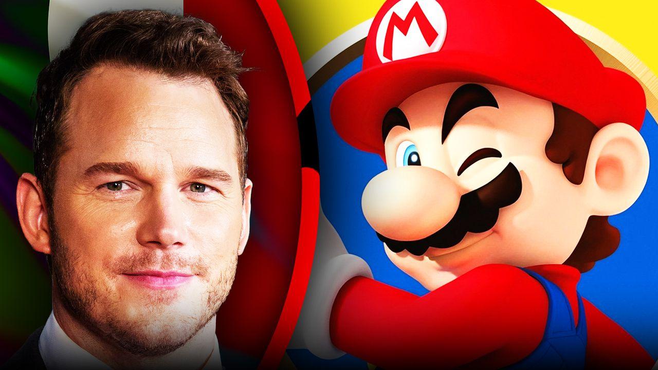 Chris Pratt and Mario