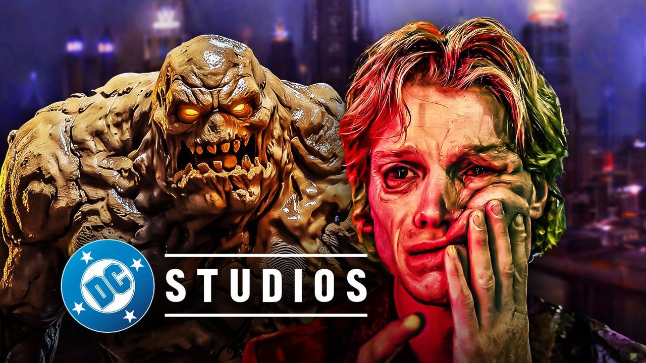 Clayface Monster, Clayface Movie, DC Studios Logo.