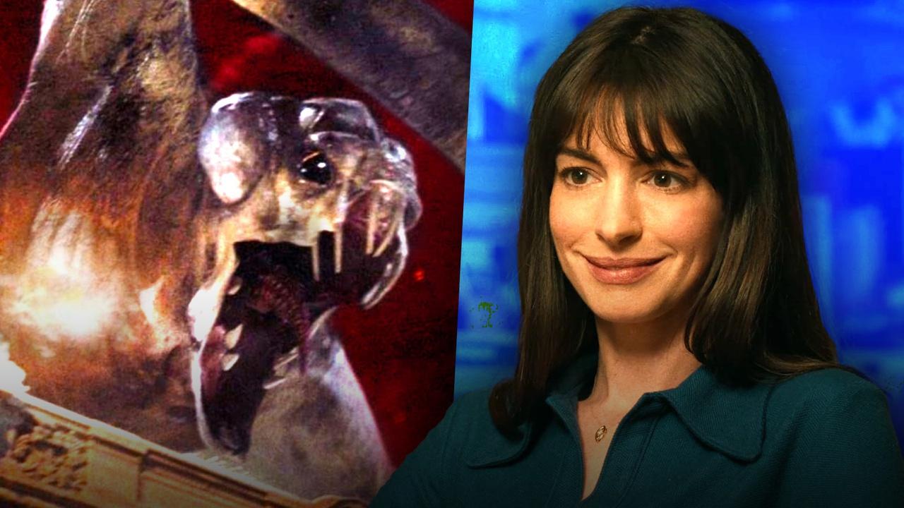 Cloverfield monster and Anne Hathaway in End of Oak Street.