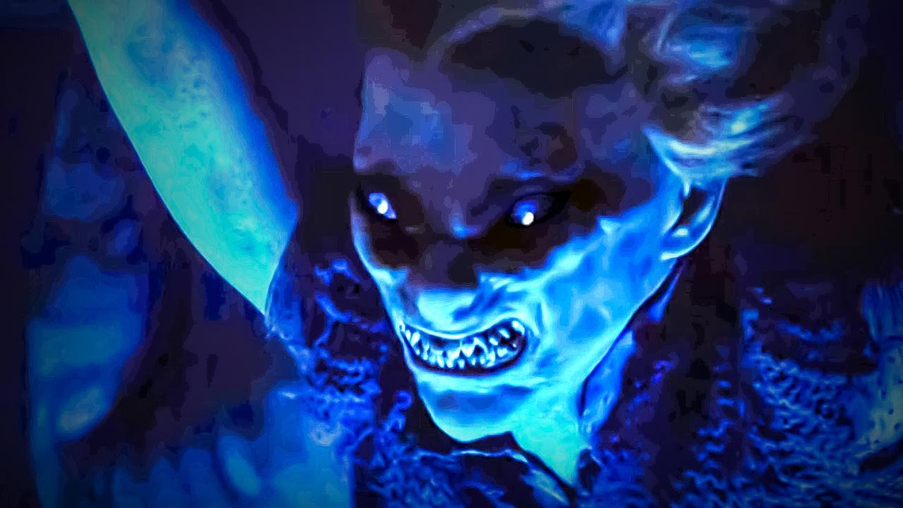 Cobweb movie monster face