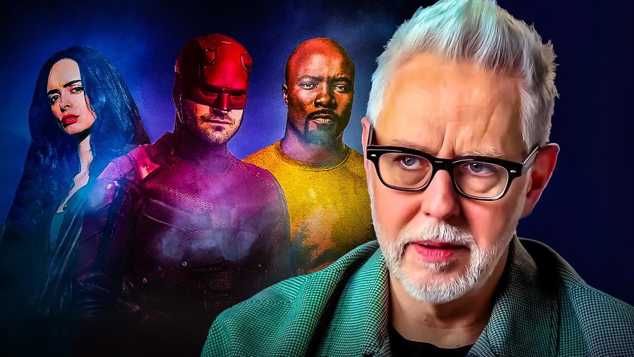 Daredevil characters Jessica Jones, Daredevil, Luke Cage, James Gunn