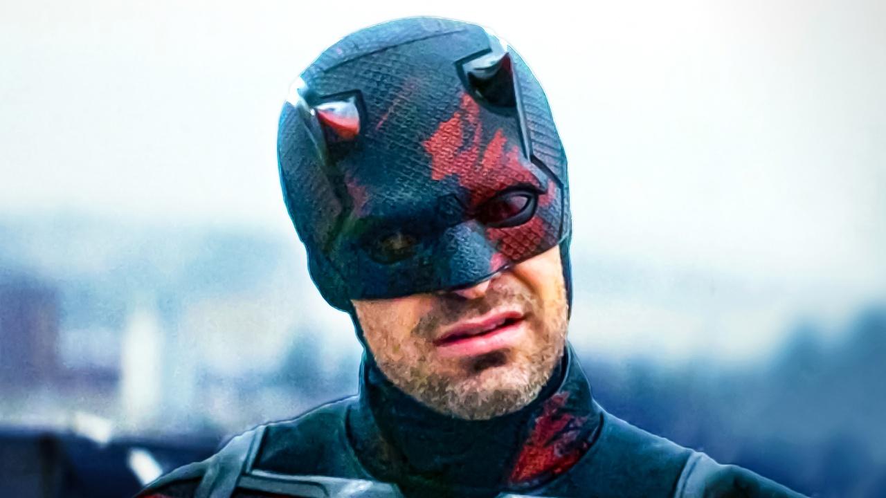 Daredevil in helmet in Daredevil Born Again series