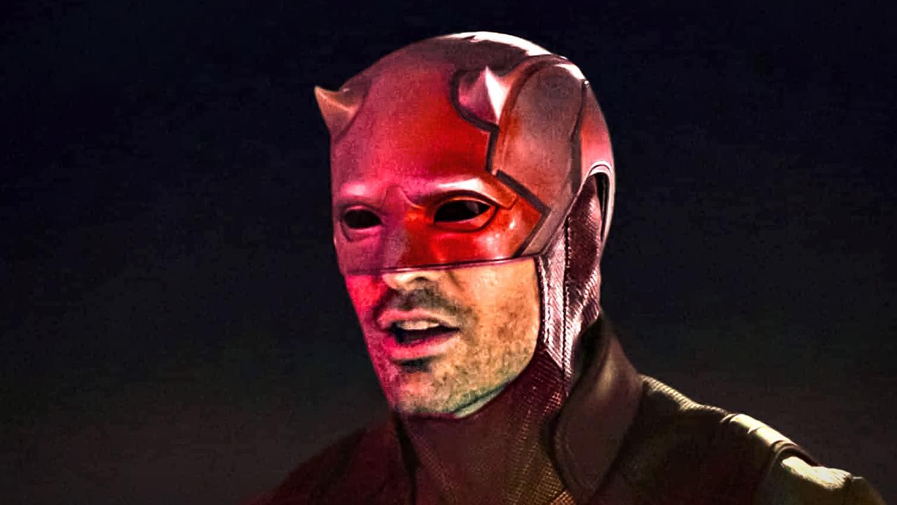 Daredevil in helmet in the MCU