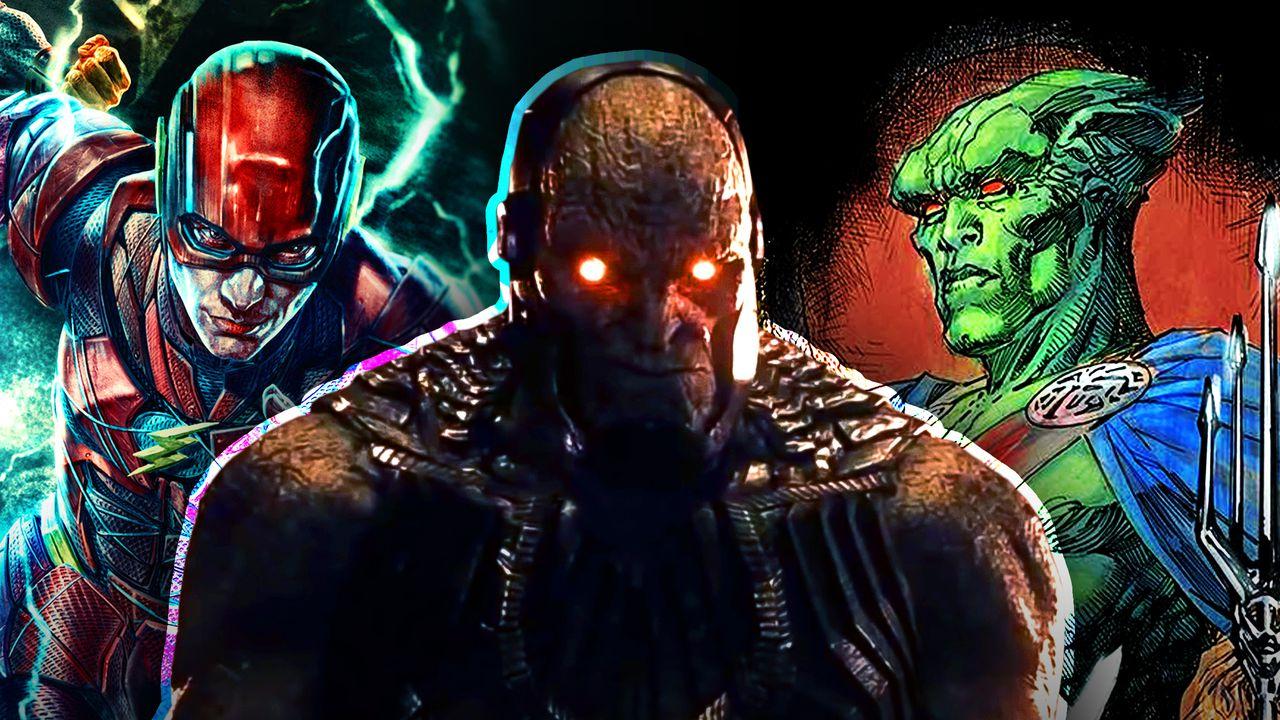 Darkseid Flash Martian Manhunter