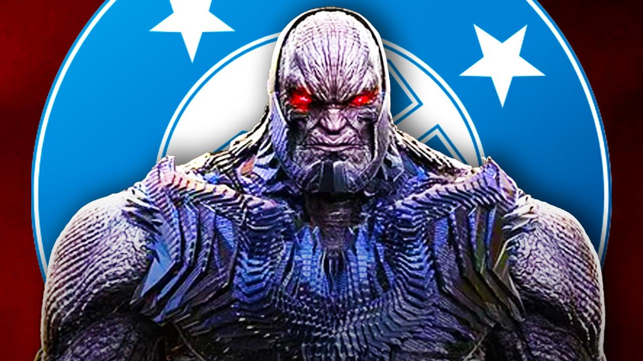 Darkseid comic, DC Studios Logo.