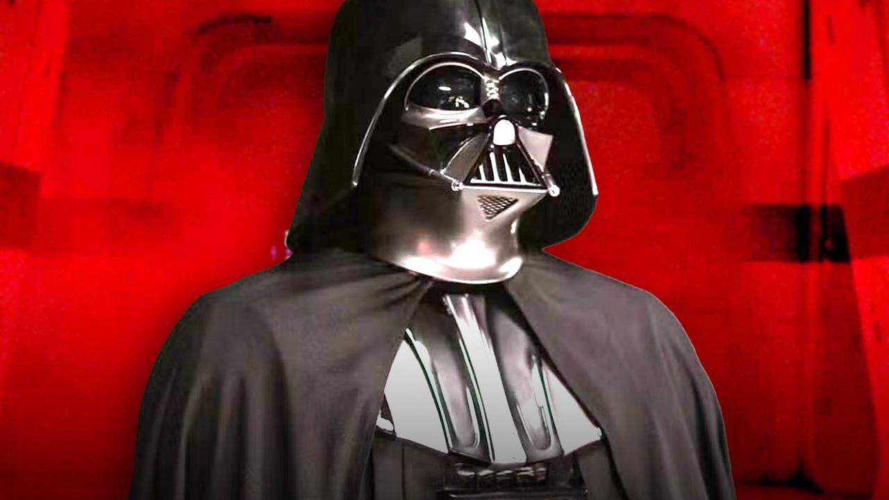 Darth Vader in Star Wars.