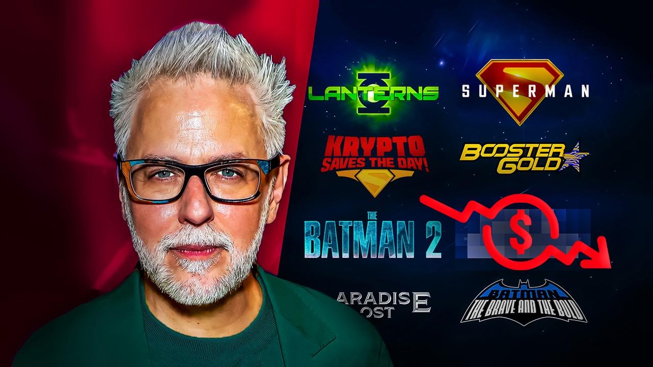 James Gunn, DC movie and show logos